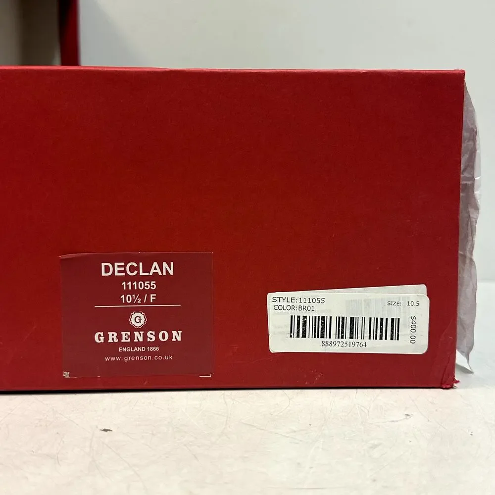 NEW HEELS Grenson Declan Chelsea Boots Snuff Suede Goodyear UK 10.5 F US 11.5 D